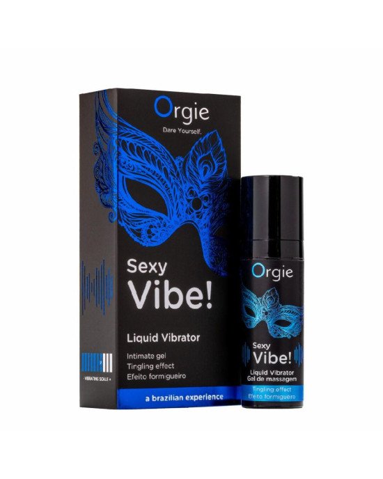 Рідкий вібратор Orgie - Sexy Vibe! Liquid Vibrator (15 мл) Рідкий вібратор Orgie - Sexy Vibe! Liquid Vibrator (15 мл)
