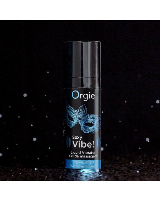 Рідкий вібратор Orgie - Sexy Vibe! Liquid Vibrator (15 мл) Рідкий вібратор Orgie - Sexy Vibe! Liquid Vibrator (15 мл)