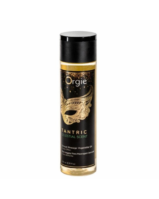 Масажна олія Orgie – Tantric Celestial Scent (200 мл), для тантричного масажу, зволоження Масажна олія Orgie – Tantric Celestial Scent (200 мл), для тантричного масажу, зволоження