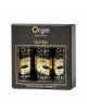 Набір олій для тантричного масажу Orgie – Tantric Mini Size Collection (3х30 мл), зволоження Набір олій для тантричного масажу Orgie – Tantric Mini Size Collection (3х30 мл), зволоження