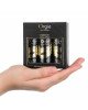 Набір олій для тантричного масажу Orgie – Tantric Mini Size Collection (3х30 мл), зволоження Набір олій для тантричного масажу Orgie – Tantric Mini Size Collection (3х30 мл), зволоження