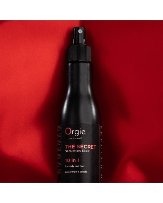 Лосьйон з феромонами для тіла та волосся Orgie – The Secret Seduction Elixir 10 in 1 (200 мл), для неї Лосьйон з феромонами для тіла та волосся Orgie – The Secret Seduction Elixir 10 in 1 (200 мл), для неї
