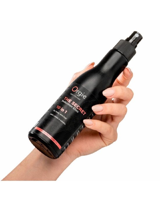 Лосьйон з феромонами для тіла та волосся Orgie – The Secret Seduction Elixir 10 in 1 (200 мл), для неї Лосьйон з феромонами для тіла та волосся Orgie – The Secret Seduction Elixir 10 in 1 (200 мл), для неї