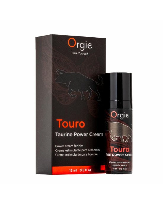 Крем для ерекції Orgie - Touro Power Cream (15 мл)