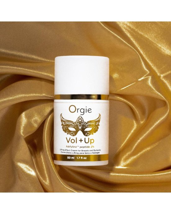 Крем з ефектом ліфтингу для грудей та сідниць Orgie – Vol + Up (50 мл), пептид Adifyline™ Крем з ефектом ліфтингу для грудей та сідниць Orgie – Vol + Up (50 мл), пептид Adifyline™