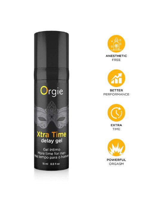 Пролонгатор Orgie - Xtra Time Delay Gel (15 мл) Пролонгатор Orgie - Xtra Time Delay Gel (15 мл)
