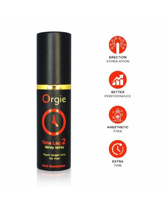 Пролонгатор Orgie - Time Lag 2 Delay Spray (10 мл) Пролонгатор Orgie - Time Lag 2 Delay Spray (10 мл)