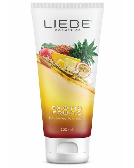 Лубрикант на водній основі Liebe Lubricant Exotic Fruits 100 мл Лубрикант на водній основі Liebe Lubricant Exotic Fruits 100 мл