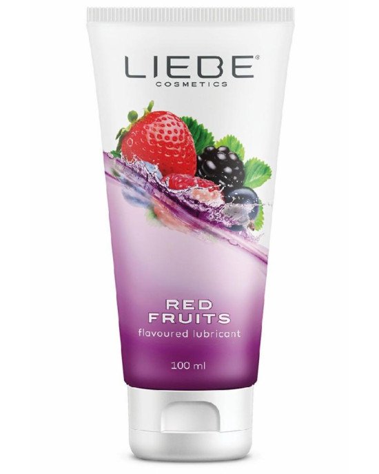 Лубрикант на водній основі Liebe Lubricant Red Fruits 100 мл Лубрикант на водній основі Liebe Lubricant Red Fruits 100 мл