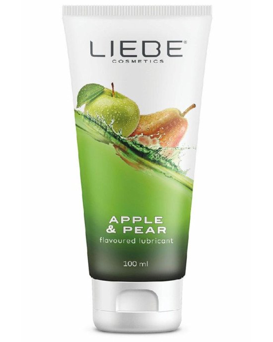 Розпродаж!!! Лубрикант на водній основі Liebe Lubricant Apple & Pear 100 мл (термін 11.2025) Розпродаж!!! Лубрикант на водній основі Liebe Lubricant Apple & Pear 100 мл (термін 11.2025)