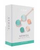 Вагінальні кульки Liebe Kewos — Peach/Mint, 5 кульок у комплекті, 15, 25, 35, 45 та 55 г Вагінальні кульки Liebe Kewos — Peach/Mint, 5 кульок у комплекті, 15, 25, 35, 45 та 55 г