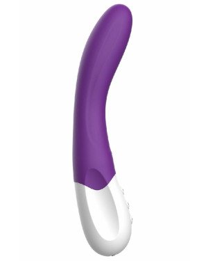 Вібратор точки G Liebe Bend It Rechargeable Purple, 10 режимів, дуже потужний, гнучкий стовбур