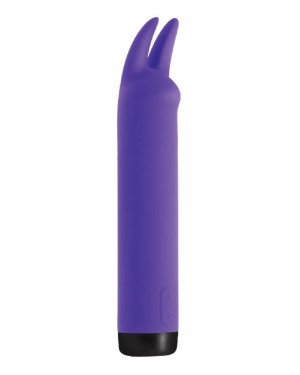 Вібратор S Pleasures Bullets Amethyst, фіолетовий, з двома відростками, 10 режимів, діаметр 3,1 см