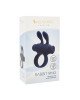 Ерекційне віброкільце S Pleasures Premium Rabbit Ring, чорне, зі знімною віброкулею та вушками Ерекційне віброкільце S Pleasures Premium Rabbit Ring, чорне, зі знімною віброкулею та вушками