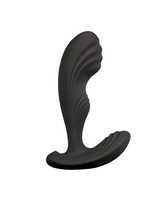 Вібромасажер простати S Pleasures Premium Cozy, чорний, з рельєфною головкою, 10 режимів Вібромасажер простати S Pleasures Premium Cozy, чорний, з рельєфною головкою, 10 режимів