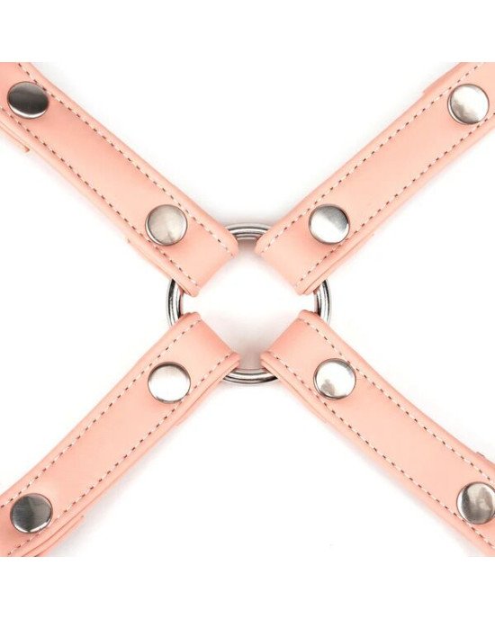 Хрестовина для фіксації Liebe Seele Dark Candy Pink Hogtie Хрестовина для фіксації Liebe Seele Dark Candy Pink Hogtie