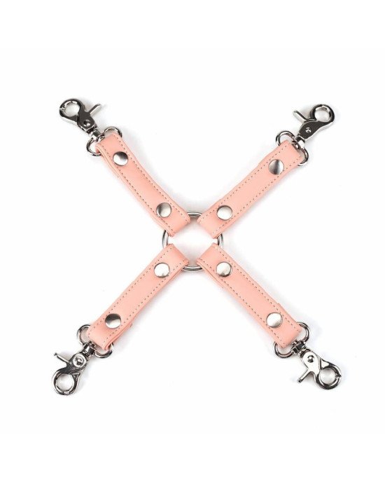 Хрестовина для фіксації Liebe Seele Dark Candy Pink Hogtie Хрестовина для фіксації Liebe Seele Dark Candy Pink Hogtie