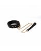 Нашийник з повідцем Liebe Seele Boudoir Amor Collar with Leash Black Нашийник з повідцем Liebe Seele Boudoir Amor Collar with Leash Black