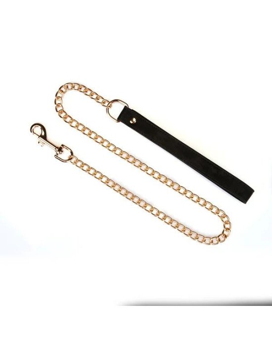 Нашийник з повідцем Liebe Seele Boudoir Amor Collar with Leash Black Нашийник з повідцем Liebe Seele Boudoir Amor Collar with Leash Black