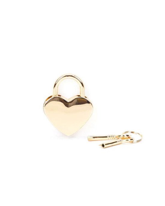 Замочок Liebe Seele Heart Shape Padlock Gold (2 шт) Замочок Liebe Seele Heart Shape Padlock Gold (2 шт)