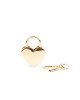 Замочок Liebe Seele Heart Shape Padlock Gold (2 шт) Замочок Liebe Seele Heart Shape Padlock Gold (2 шт)