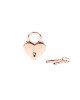 Замочок Liebe Seele Heart Shape Padlock Rose Gold (2 шт) Замочок Liebe Seele Heart Shape Padlock Rose Gold (2 шт)