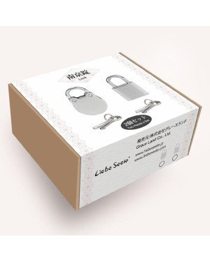 Замочок Liebe Seele Regular Padlock Silver (2 шт) Замочок Liebe Seele Regular Padlock Silver (2 шт)