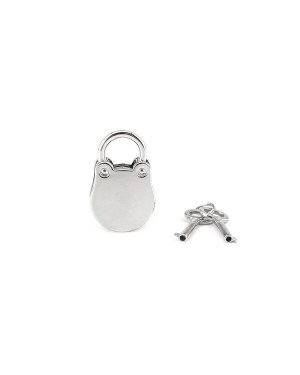 Замочок Liebe Seele Frog Shape Padlock Silver (2 шт)