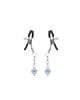 Затискачі для сосків Liebe Seele Glow-in-dark Nipple Clamps Blue Затискачі для сосків Liebe Seele Glow-in-dark Nipple Clamps Blue