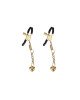 Затискачі для сосків Liebe Seele Hollow Heart Nipple Clamps Gold Затискачі для сосків Liebe Seele Hollow Heart Nipple Clamps Gold