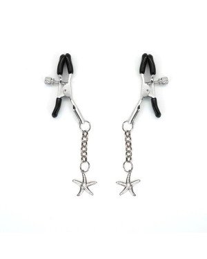 Затискачі для сосків Liebe Seele Starfish Nipple Clamps Silver Затискачі для сосків Liebe Seele Starfish Nipple Clamps Silver