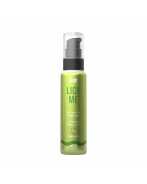 Гель для оральних пестощів з зігрівальним ефектом INTT Lick Me Kissable Gel Caipirinha 50 мл