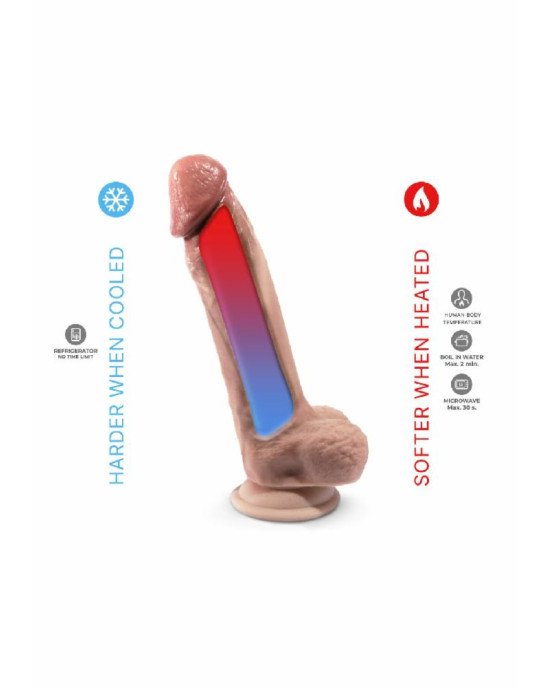 Фалоімітатор SilexD Tomas Premium Real Skin Flesh (9in MODEL 1)