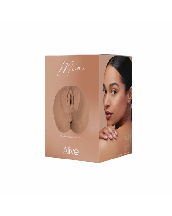 Мастурбатор Alive Mia Super Realistic Masturbator XL Caramel Мастурбатор Alive Mia Super Realistic Masturbator XL Caramel