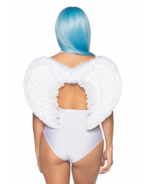 Крила ангела Leg Avenue Marabou Feather Angel Wings, справжнє пір'я Крила ангела Leg Avenue Marabou Feather Angel Wings, справжнє пір'я