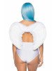 Крила ангела Leg Avenue Marabou Feather Angel Wings, справжнє пір'я Крила ангела Leg Avenue Marabou Feather Angel Wings, справжнє пір'я