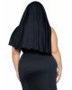 Костюм монашки-грішниці Leg Avenue Sultry Sinner 1X-2X, сукня, головний убір, комір