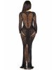 Сукня Leg Avenue Lace and Net Bodycon Gown One Size, Black