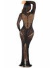 Сукня Leg Avenue Lace and Net Bodycon Gown One Size, Black