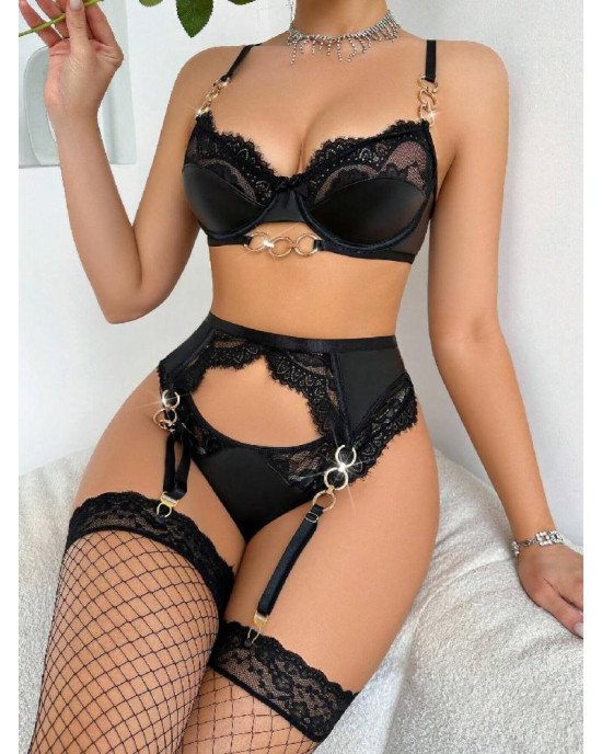 Комплект JSY JS228170 Black S/M Комплект JSY JS228170 Black S/M