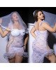 Еротичний костюм нареченої JSY P61129 Plus Size Еротичний костюм нареченої JSY P61129 Plus Size