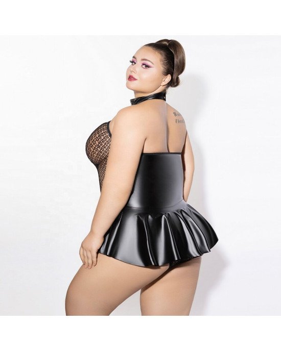 Боді JSY P61158 Black Plus Size Боді JSY P61158 Black Plus Size