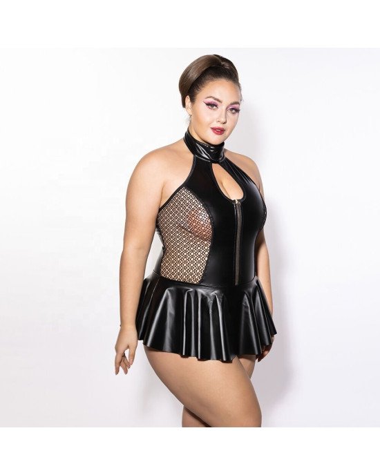 Боді JSY P61158 Black Plus Size Боді JSY P61158 Black Plus Size