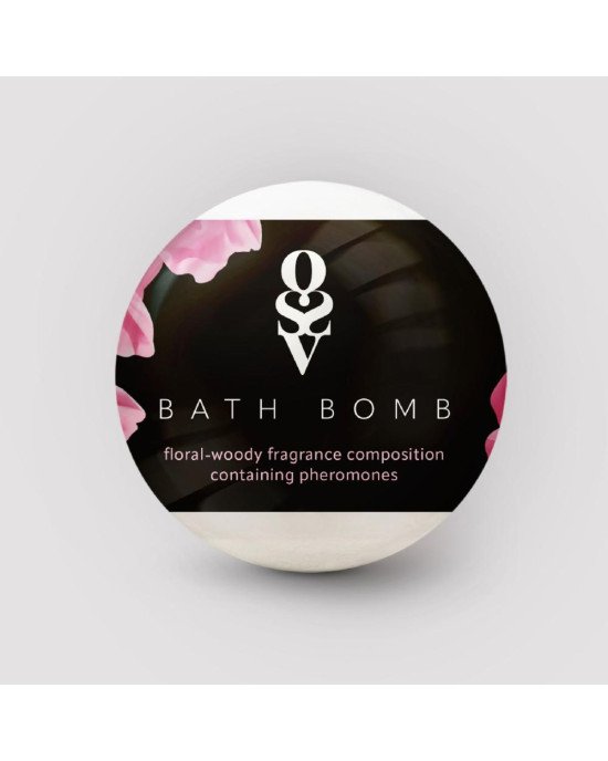 Бомбочка для ванни з феромонами Obsessive Bath bomb Floral - Woody (100 г) Бомбочка для ванни з феромонами Obsessive Bath bomb Floral - Woody (100 г)