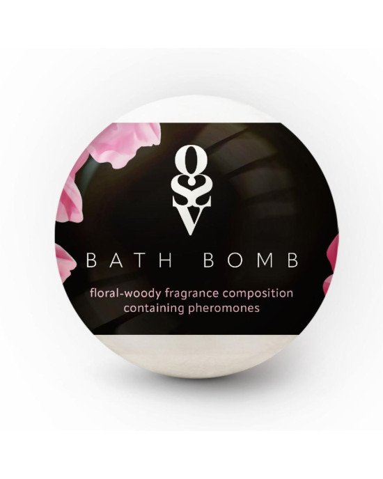 Бомбочка для ванни з феромонами Obsessive Bath bomb Floral - Woody (100 г) Бомбочка для ванни з феромонами Obsessive Bath bomb Floral - Woody (100 г)