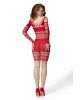 Бодістокінг Passion BS105 One Size, red Бодістокінг Passion BS105 One Size, red