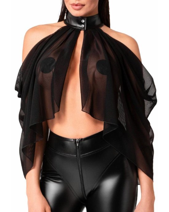 Болеро Noir Handmade F349 Tulle bolero - 5XL Болеро Noir Handmade F349 Tulle bolero - 5XL