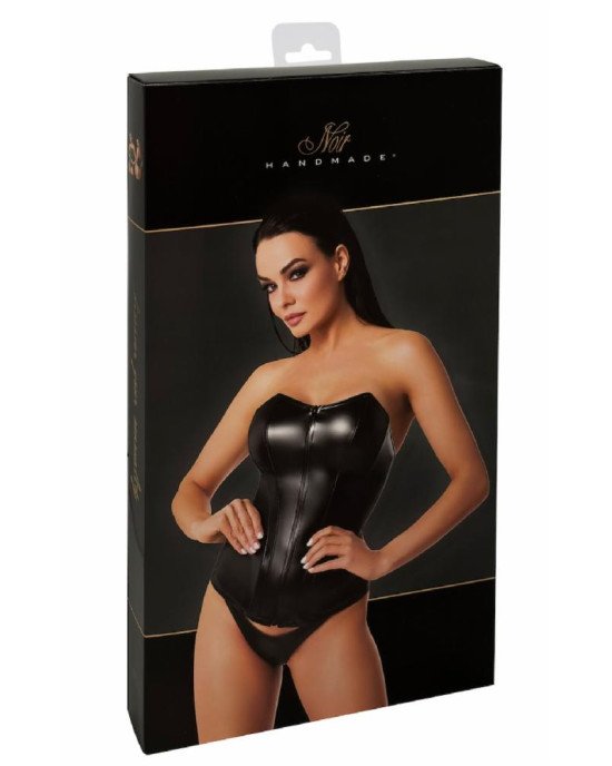 Корсет Noir Handmade F334 Powerwetlook corset - XL Корсет Noir Handmade F334 Powerwetlook corset - XL