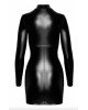 Сукня Noir Handmade F330 Powerwetlook mini dress - M