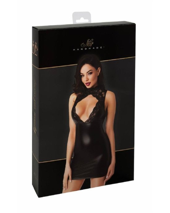 Сукня Noir Handmade F343 Powerwetlook and lace mini skirt - XXL Сукня Noir Handmade F343 Powerwetlook and lace mini skirt - XXL